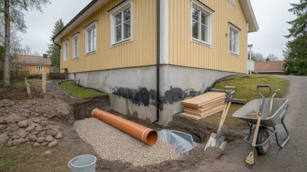 dr nering runt husgrund tecken p fukt r tt metod kostnad och rot avdrag