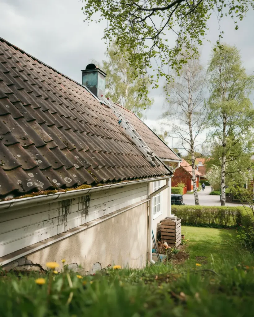 juni r r tt tid f r tak versyn uppt ck skador efter vintern innan sommarregnen kommer