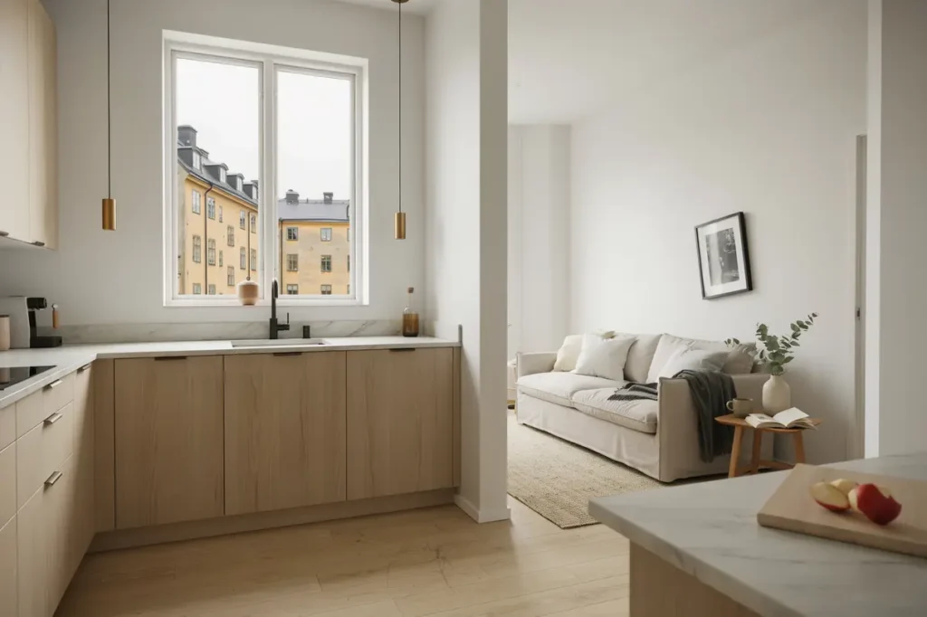 l genhetsrenovering med k ksombyggnad och snickeriarbeten i fredh ll kungsholmen