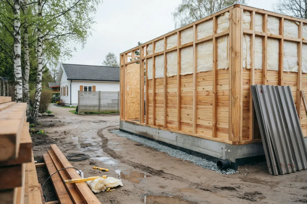 s planerar du en garagebyggnad grund isolering bygglov och smarta materialval